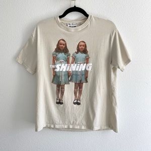 Zara The Shining Beige Tan Tshirt Top 